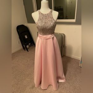 JVN size 0 pink gown